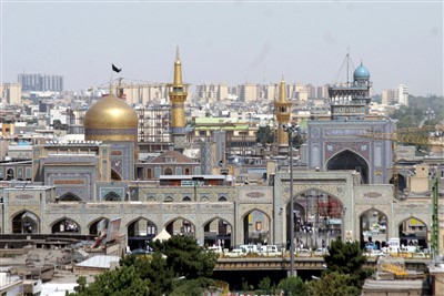 حرم مطهر و ضریح امام رضا علیه السلام